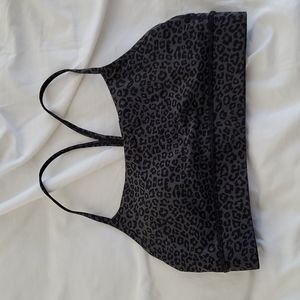 Y back racer sports bra